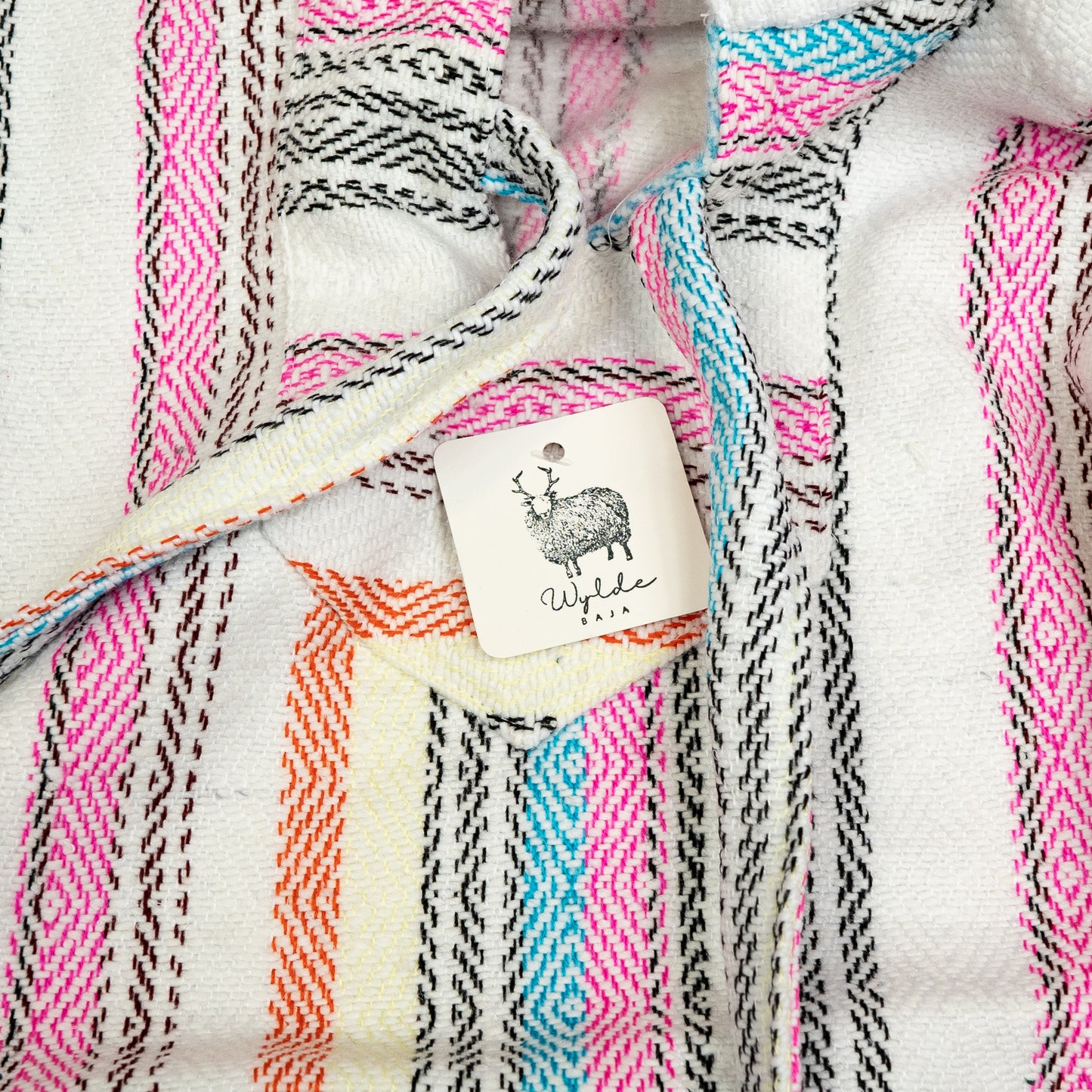 Cotton Candy Drug Rug Baja Hoodie