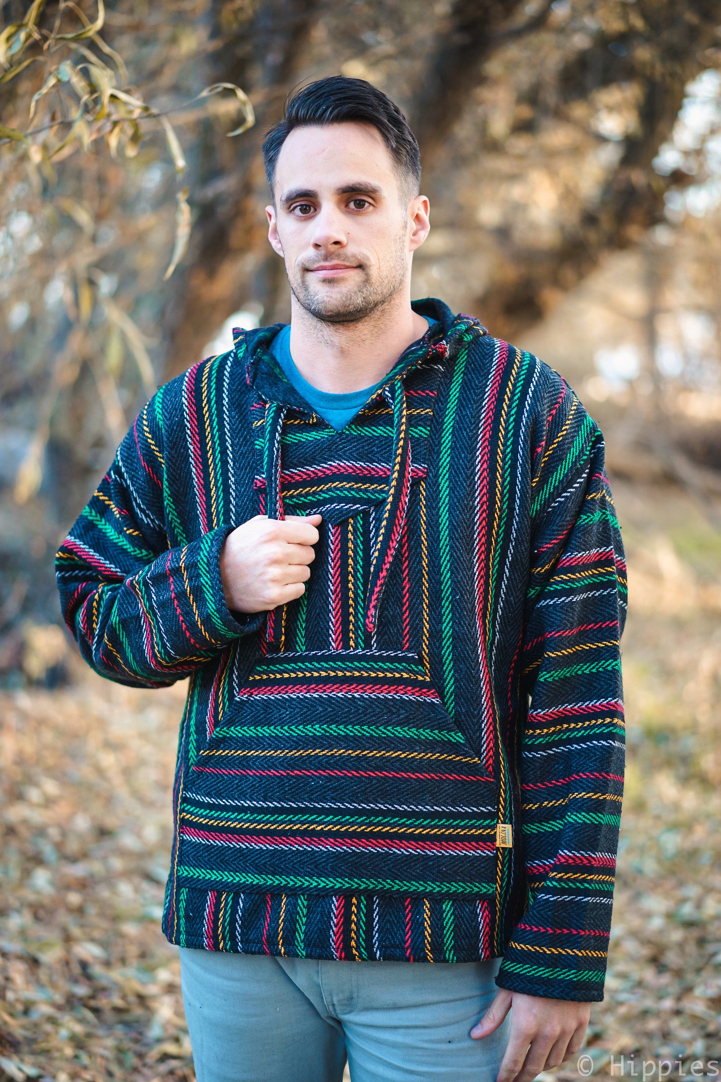 reggae baja hoodie mexican drug rug sweater