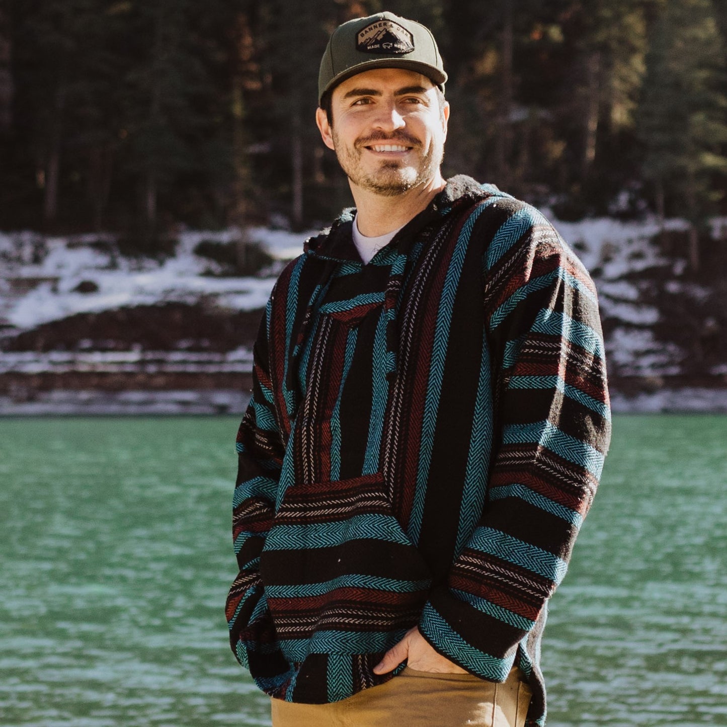 Baja hoodie drug rug mexican hoodie