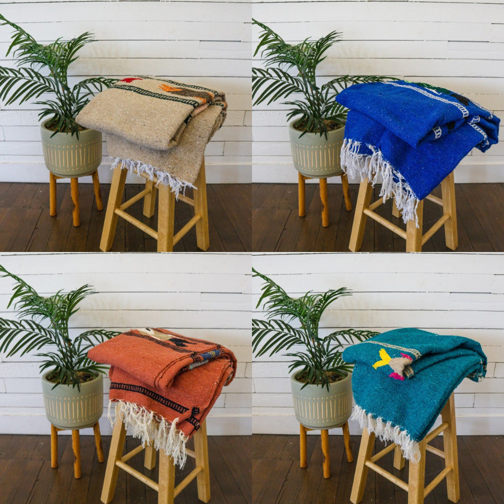Mexican Baja Blankets Yoga blanket