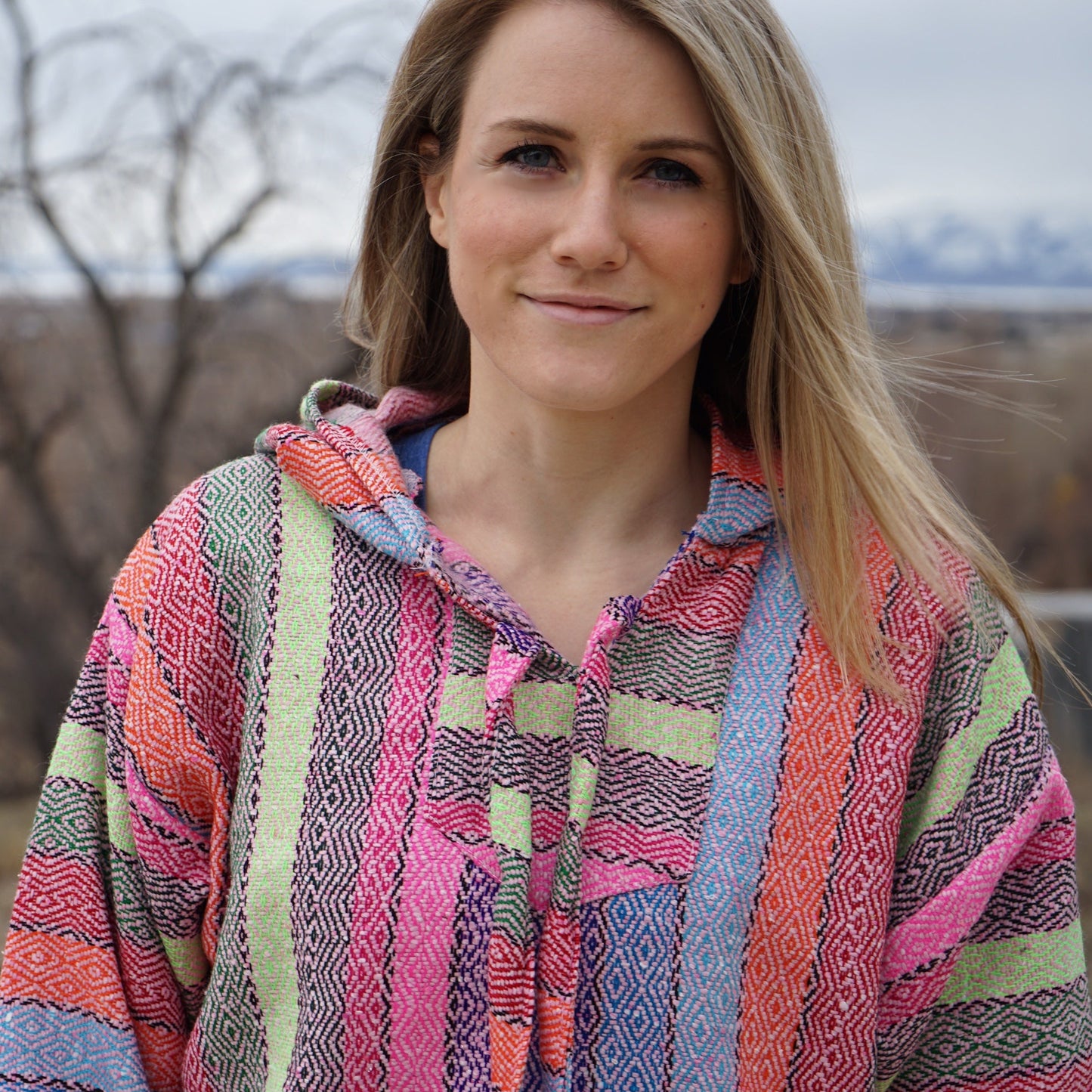 pink baja hoodie