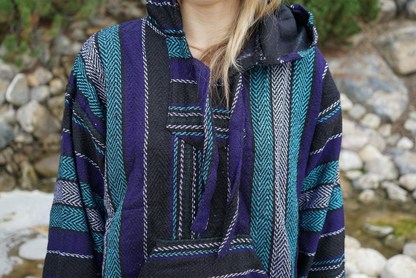 Purple Drug Rug Baja Hoodie