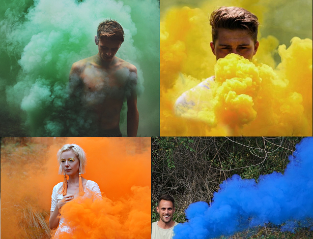 Color Smoke Bombs