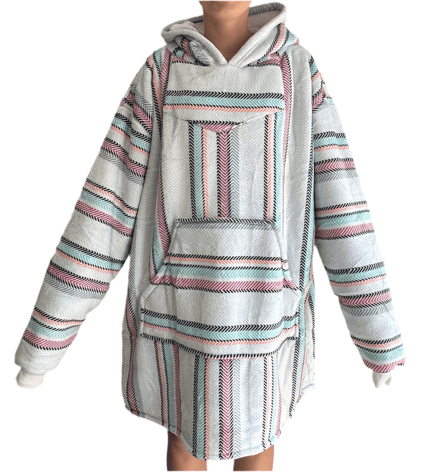 Oversized baja hoodie sales