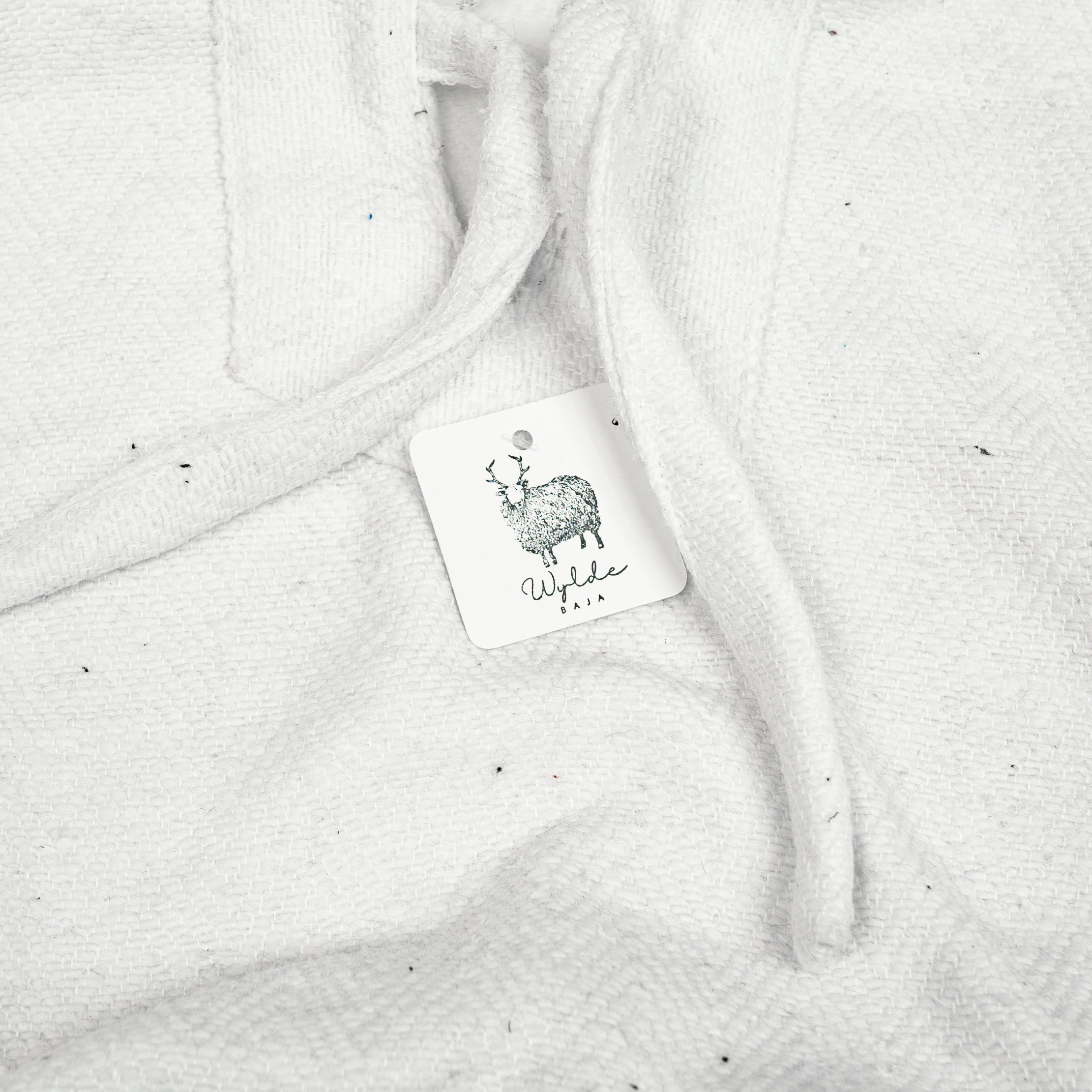 White baja hoodie Clearance