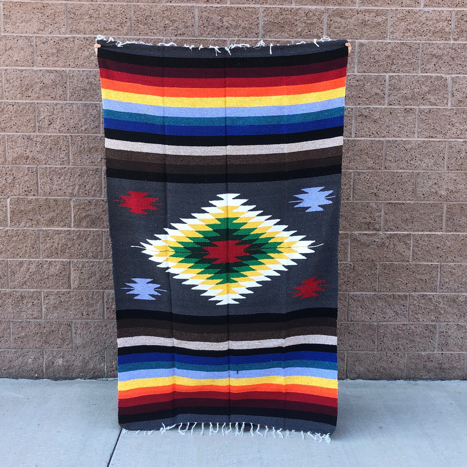 mexican blanket yoga blanket camping blanket